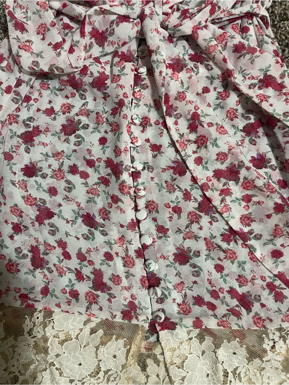 FOR LOVE & LEMONS MELROSE ROBE - Picture 2 of 5